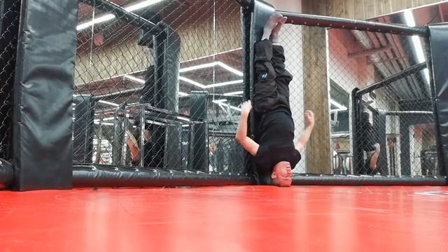 Отжимания головой вниз смотреть онлайн