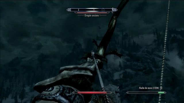 Skyrim | Matando un dragon anciano | Mis gritos, Invocar Dragon !! смотреть онлайн