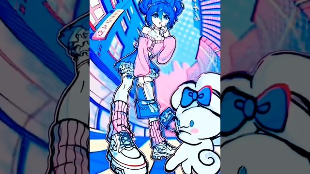 Miku x cinnamoroll /#anime /#trend ?/#miku/#fypシ смотреть онлайн