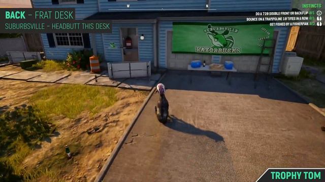 Goat Simulator 3 - Frat Desk - Goat Gear Pickup Location (Back)