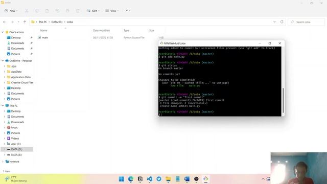 Cara Upload Projek Ke Github смотреть онлайн