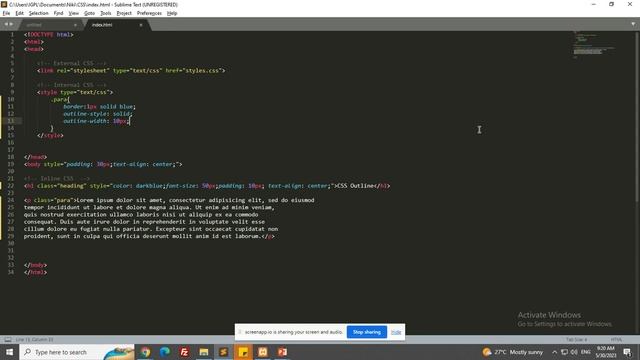 Chapter 11: CSS Outline in Kannada смотреть онлайн