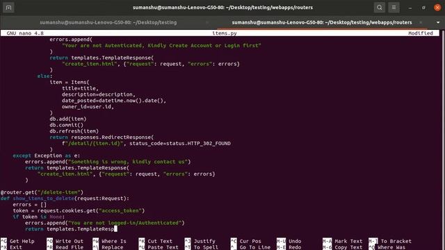 FastAPI # 0038 # Delete an Item HTML Template смотреть онлайн