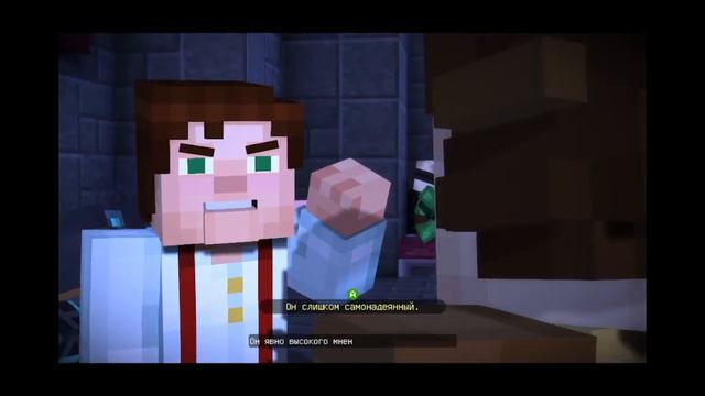 Играю в minecraft story mode season 1 на xbox серия 4 смотреть онлайн