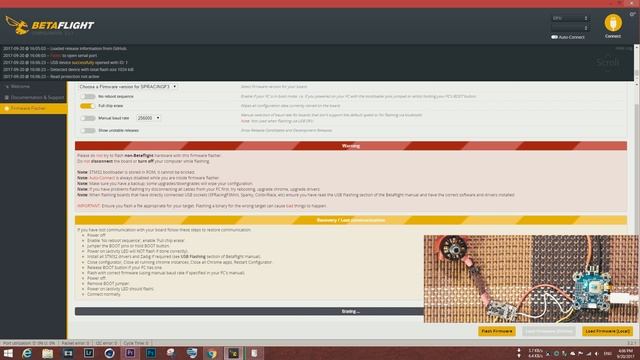 ✔ Крутой полётник для регуляторов BLHeli32. Настройка телеметрии BLHeli32 [Airbot Omnibus F4 Corner