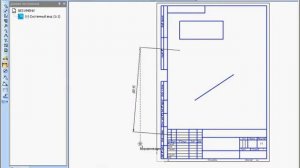 Простановка значений и размеров. Линейные размеры в редакторе Компас 3D