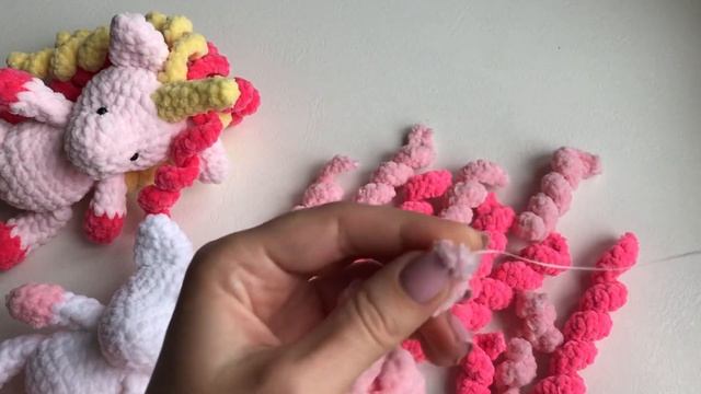 Кудряшки для единорога. Локоны крючком. Мастер-класс. Часть 3 смотреть онлайн
