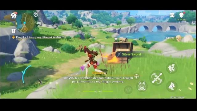 Gameplay Genshin Impact | Mediatek helio G95 on Realme 7 смотреть онлайн