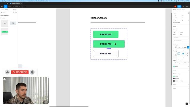 Figma Components With Variants In-depth (Bonus: Atomic Design System)