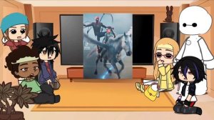 Big hero 6 reacts to Avengers||BIG thanks for 21k!!||Repost-