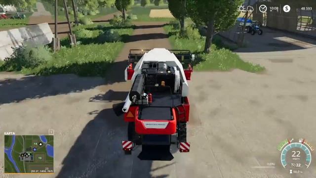 Создаю колхоз 2 часть в Farming Simulator 19/Фарминг симулятор 19/фс 19/fs 19 смотреть онлайн