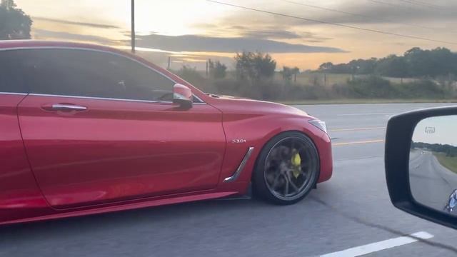 2017 Infiniti Q60 Redsport Rolling Vid on 20 inch Stance Wheels смотреть онлайн
