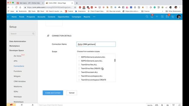 Getting list of users from Zoho CRM using API v2 смотреть онлайн