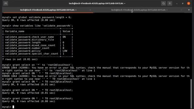 MySQL User Management | With Working Example And Notes | MySQL Tutorial - #4 смотреть онлайн