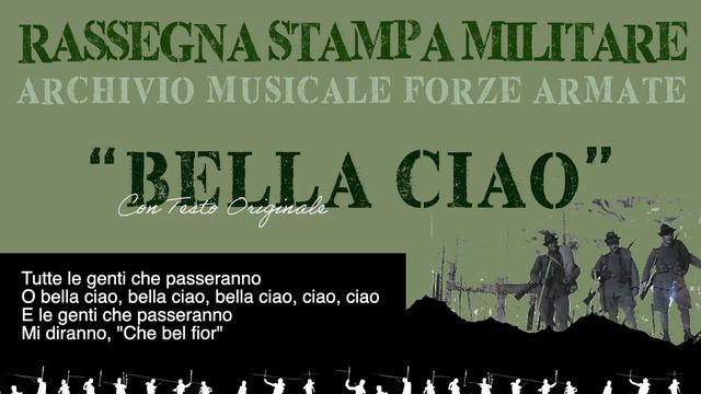 BELLA CIAO (con Testo) - Testo Originale
