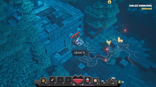 Minecraft Dungeon nowa podróż PL #1 PS4 смотреть онлайн