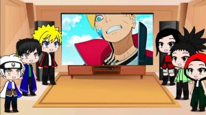 Реакция Боруто и его друзей на него