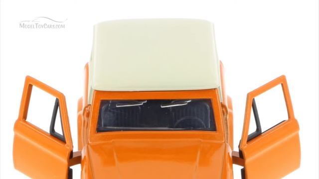 1973 Ford Bronco, Orange - Jada Toys 1/32 Scale смотреть онлайн
