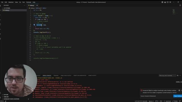 JS Tutorial for beginners 1 - Const vs Let vs Var #tech #programming #reactjs #javascript #web смотреть онлайн