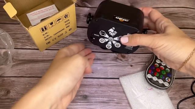 Классный лазерный проектор для вечеринок с AliExpress? смотреть онлайн