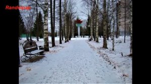 Ноябрьские пейзажи города Мирный (космодром Плесецк), Архангельская область