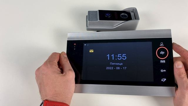 Комплект проводного видеодомофона с WIFI модулем Ps-Link-DB09