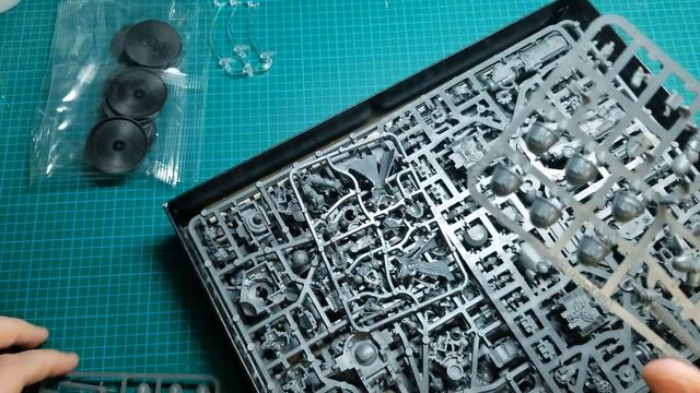 Warhammer 40,000 - Combat Patrol: Dark Angels Unboxing смотреть онлайн