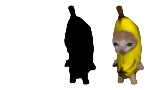 [Meme]: Can you superimpose the 2 images (Banana Cat) смотреть онлайн