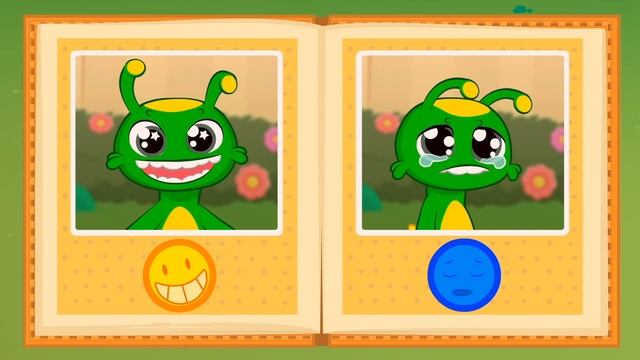 Groovy The Martian plays with a mystery wheel to get surprise eggs at Easter time смотреть онлайн