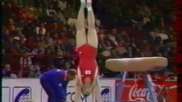 Yutaka AIHARA (JPN) floor - 1992 Paris worlds EF смотреть онлайн