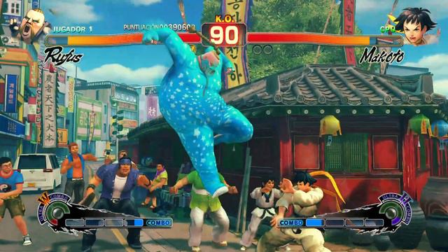 Ultra Street Fighter 4 (Rufus) Gameplay