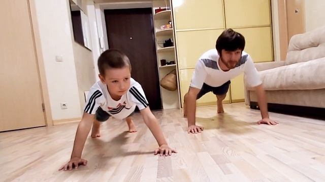 Как научиться отжиматься детям, как правильно отжиматься для детей от пола, push ups for kids смотреть онлайн