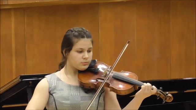 Maria Blal - Vivaldi, Violin Concerto No  6 In G Minor, La Stravaganza, Op 4, RV 316а