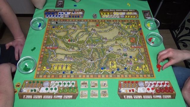Ганзейский союз. Играем ВЧЕТВЕРОМ в настольную игру! Полное издание. Hansa Teutonica. Let's play. смотреть онлайн