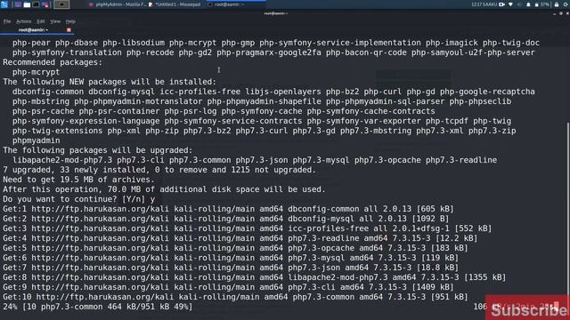 How to install phpmyadmin in linux | Kali linux | Phpmyadmin смотреть онлайн