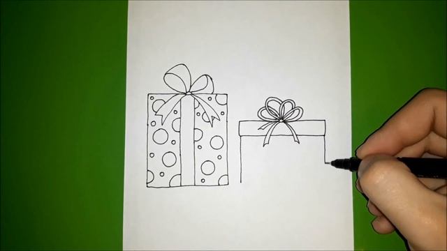 Рисуем ПОДАРОЧНЫЕ КОРОБКИ вместе, легко смотреть онлайн