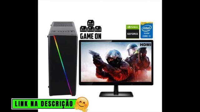 Computador Gamer com Monitor LED 19 5" HDMI Intel Core i5 6GB HD 500GB Nvidia Geforce GT EasyPC Lig смотреть онлайн