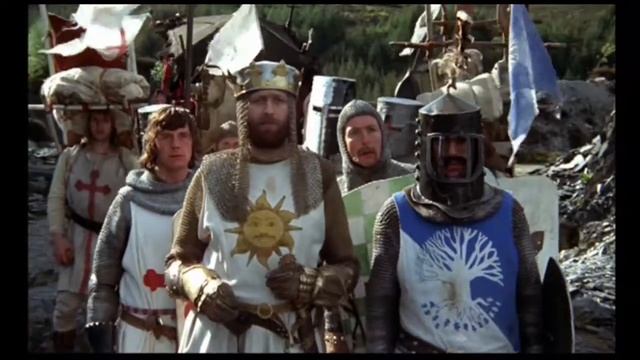 clip 12 (part 1) "Greetings, Tim the enchanter!" -Monty Python and the Holy Grail (1975) смотреть онлайн