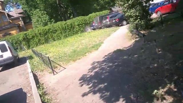 СПб Удельная Блошиный рынок и храм Св Пантелеймона смотреть онлайн