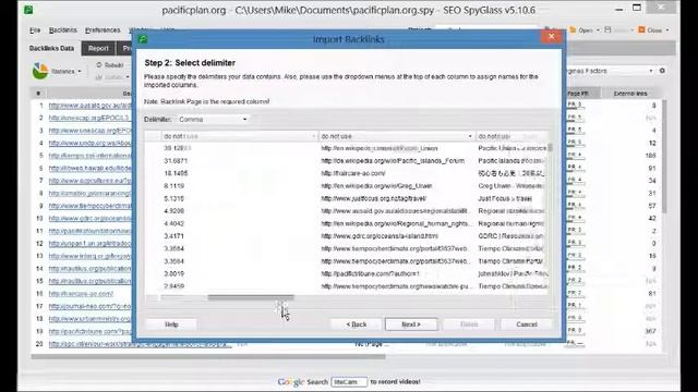 How To Analyze Links From Various Sources In One SEO SpyGlass Project.