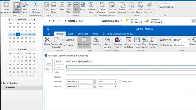 How to manage your calendar in Outlook смотреть онлайн
