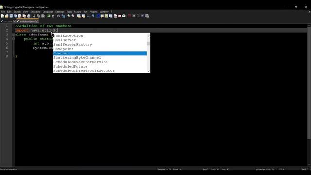 Java Program for Adding Two Numbers | JDK 1.8 смотреть онлайн