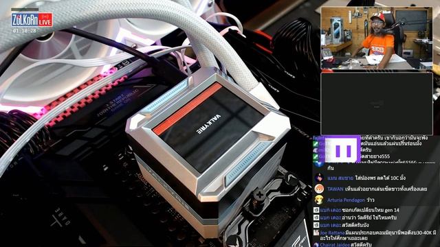 ชุดน้ำปิด Valkyrie E360 แบรนด์จีน มันจะเย็นสู้ยี่ห้อดังได้ไหม? (รอบแก้มือ) смотреть онлайн