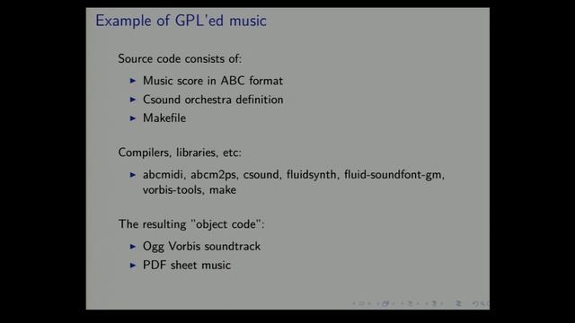 Creating GPL'ed multimedia assets смотреть онлайн