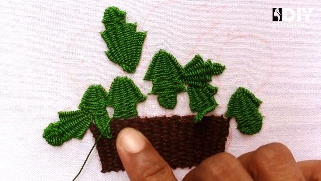 Hand Embroidery Flowers Stitch by Diy Stitching - 15 | Hydrangea Flowers смотреть онлайн