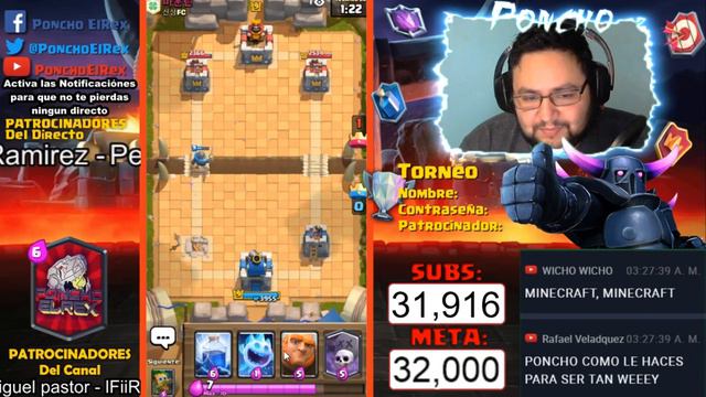 Desafío de Elección - Clash Royale - Multi Torneos, Cofres y Mas - En Vivo y en Español смотреть онлайн