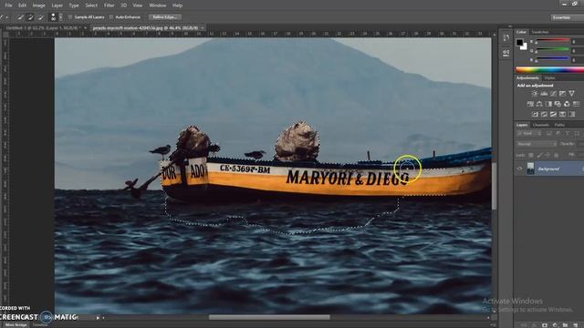 Easy Matte Painting Photoshop Tutorial 2021| #MattePainting | Matte Painting Editing