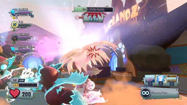Plants vs Zombies Garden Warfare 2 ( zombie VS Royal hypno-flower ) смотреть онлайн