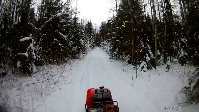 открытие зимнего рыболовного сезона #motodog #мотобуксировщик смотреть онлайн