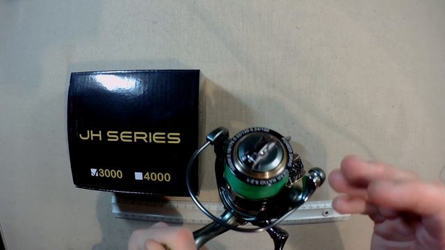 Распродажа! Катушка JH 3000 с хорошим ходом и двумя шпулями. смотреть онлайн